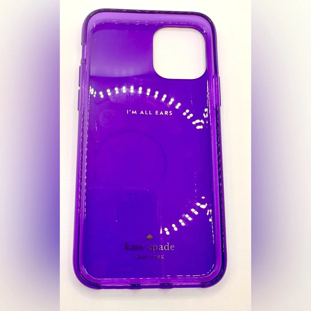 Kate Spade iphone 11/11 PRO Rainbow case multicolor, NWOT, Protective Case